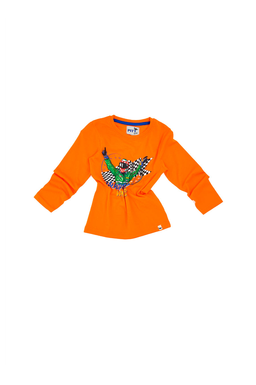 Magliette Pitt Kids 04008 Arancio