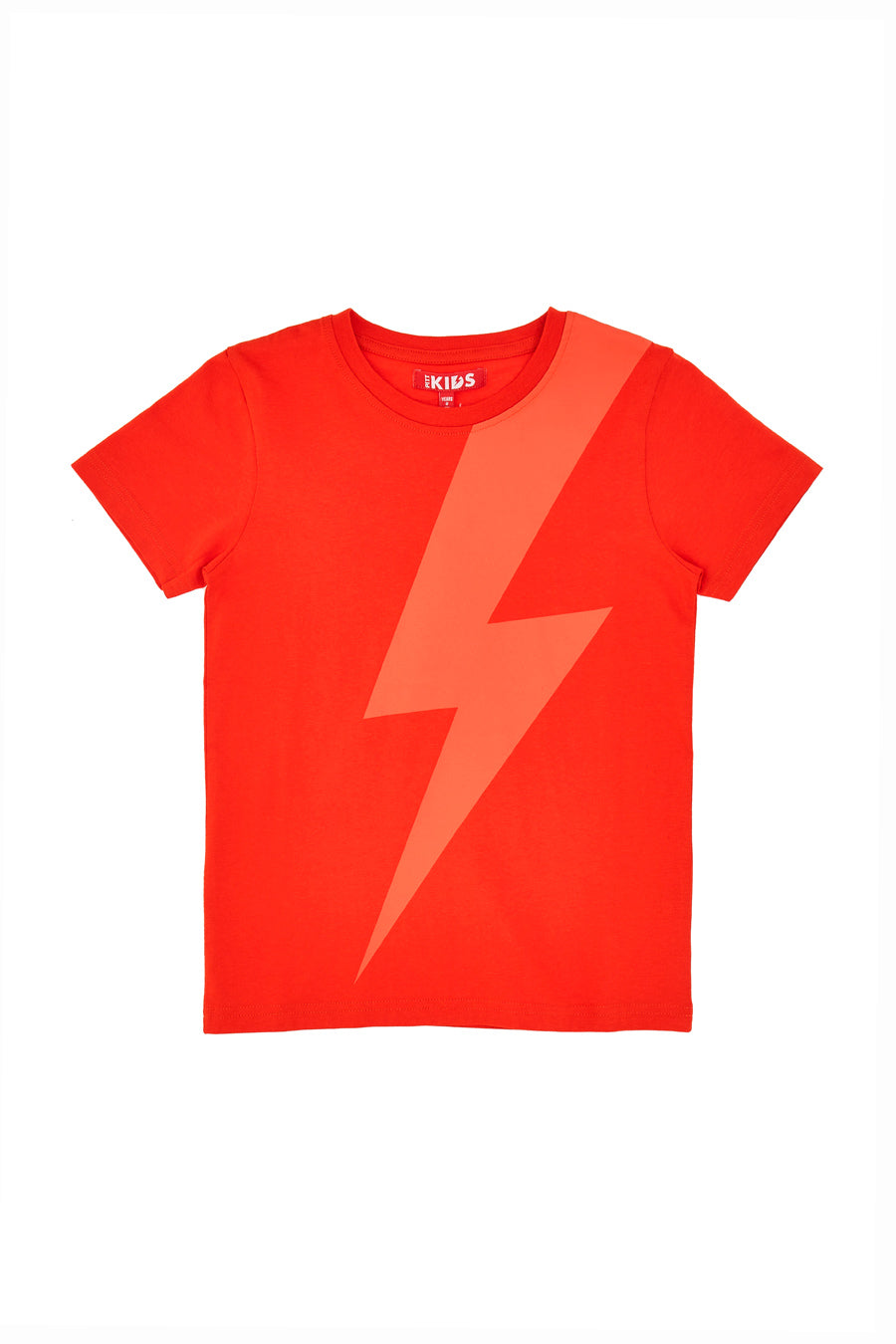 T-Shirt Rossa con Lampo Stampato Pitt Kids PT-B-T-05029