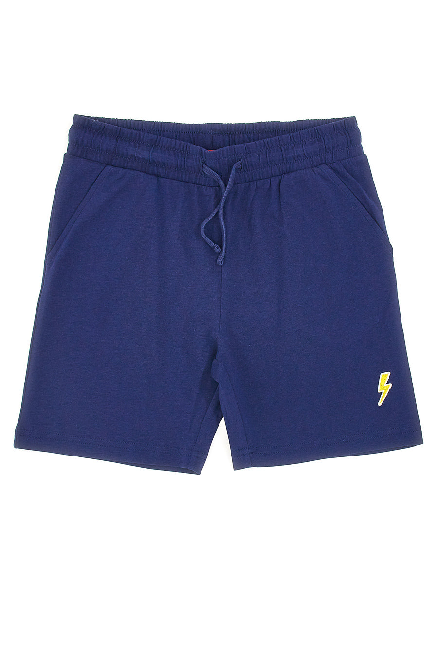 Shorts Tuta Blu con Logo Ricamato Pitt Kids PT-B-SP-05033