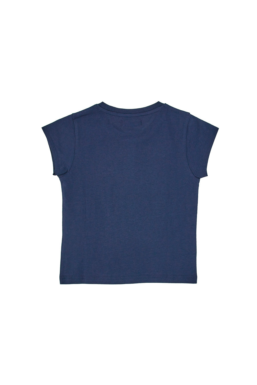 T-Shirt Blu con Stampa con Glitter Pitt Kids PT-G-T-05051