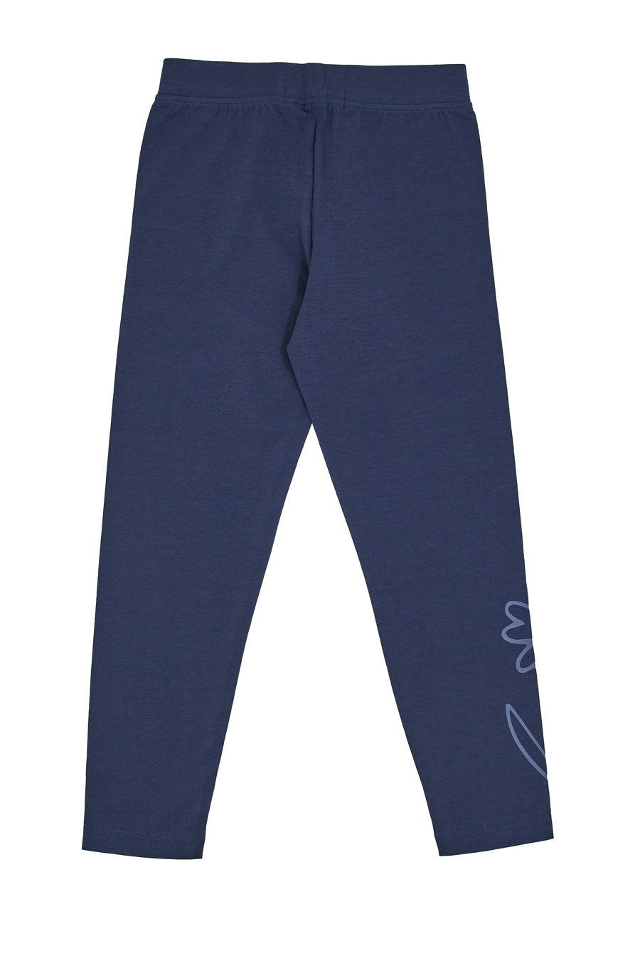 Leggings Blu con Fiore Pitt Kids PT-G-LG-05058