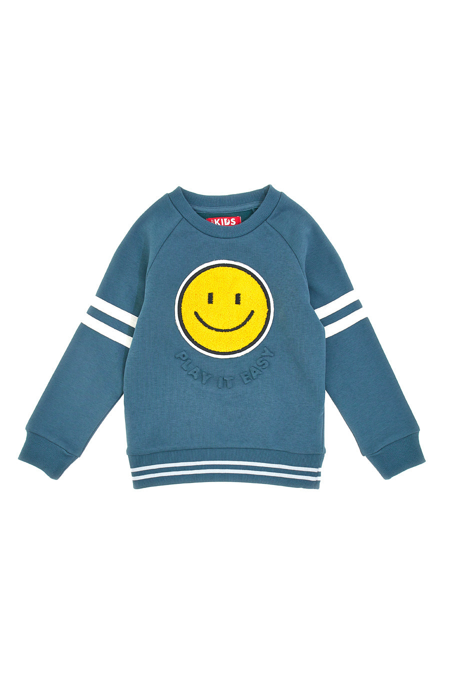 Felpa Girocollo Ottanio con Smile PITT KIDS 6019