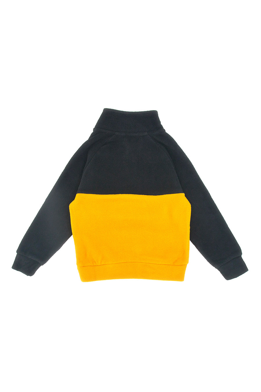 Felpa in Pile Giallo e Nero PITT KIDS 6027