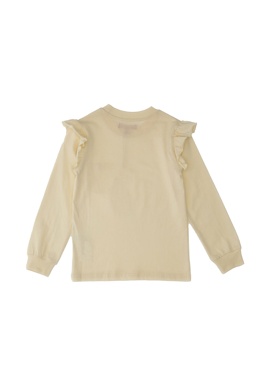 Maglia Bianca Girocollo a Maniche Lunghe PITT KIDS 6028