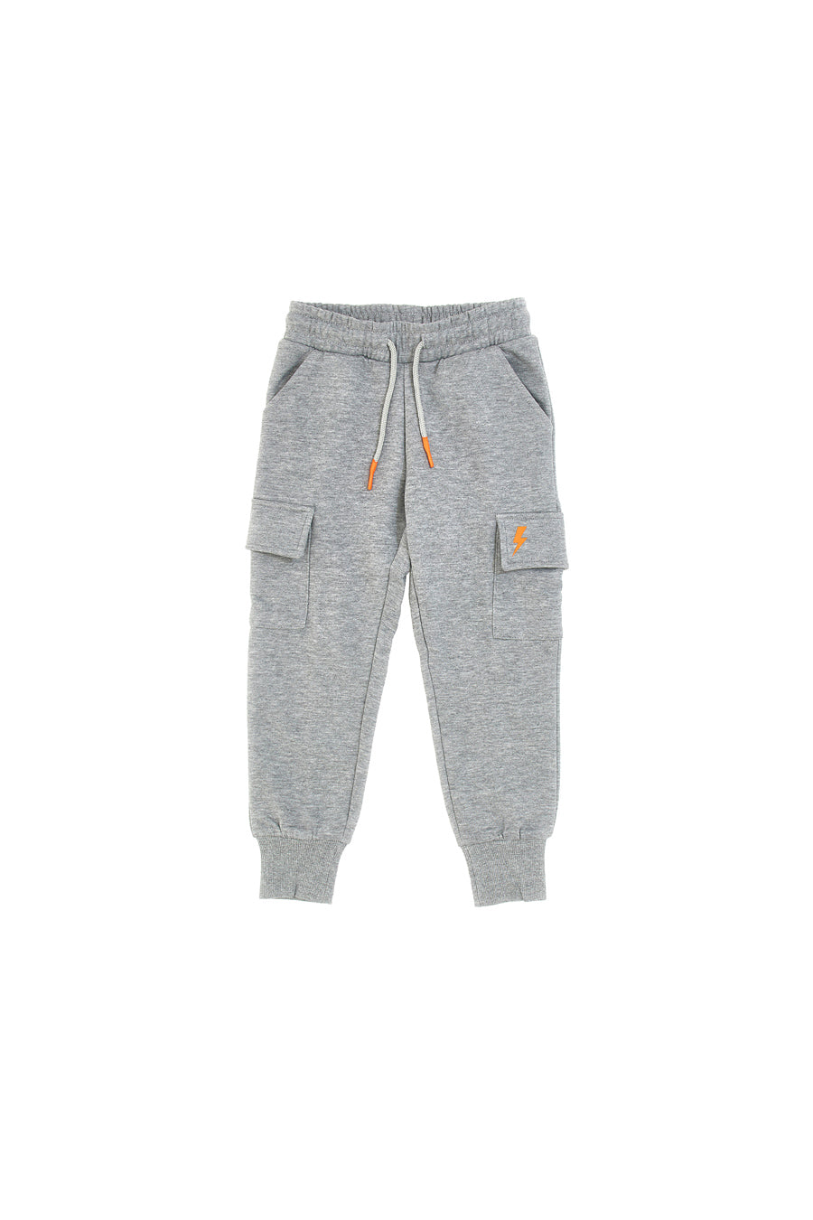 Pantaloni in tuta grigi con polsini alla caviglia PITT KIDS 6034