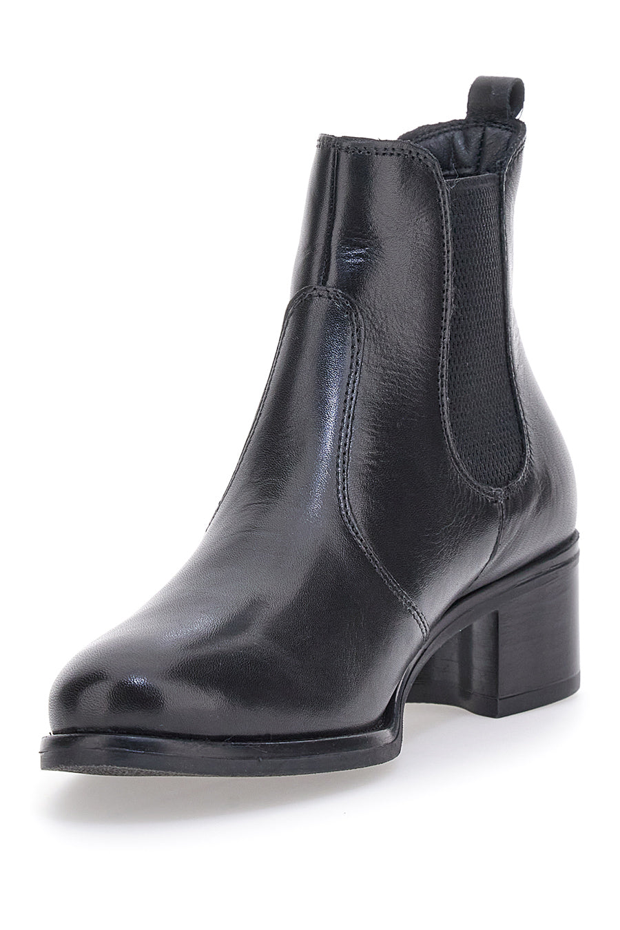 Stivaletto Chelsea Boots Vera pelle Cafè Cost 5143