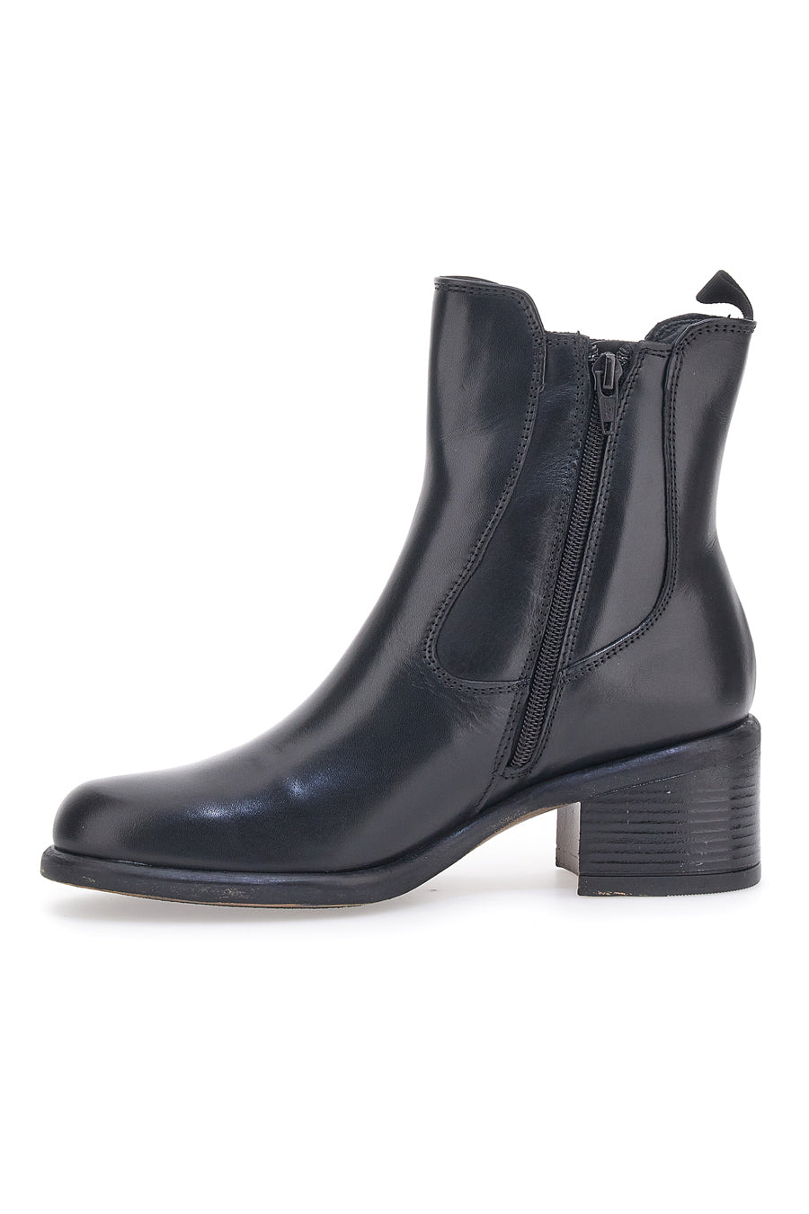 Stivaletto Chelsea Boots Vera Pelle Nero The First 40511