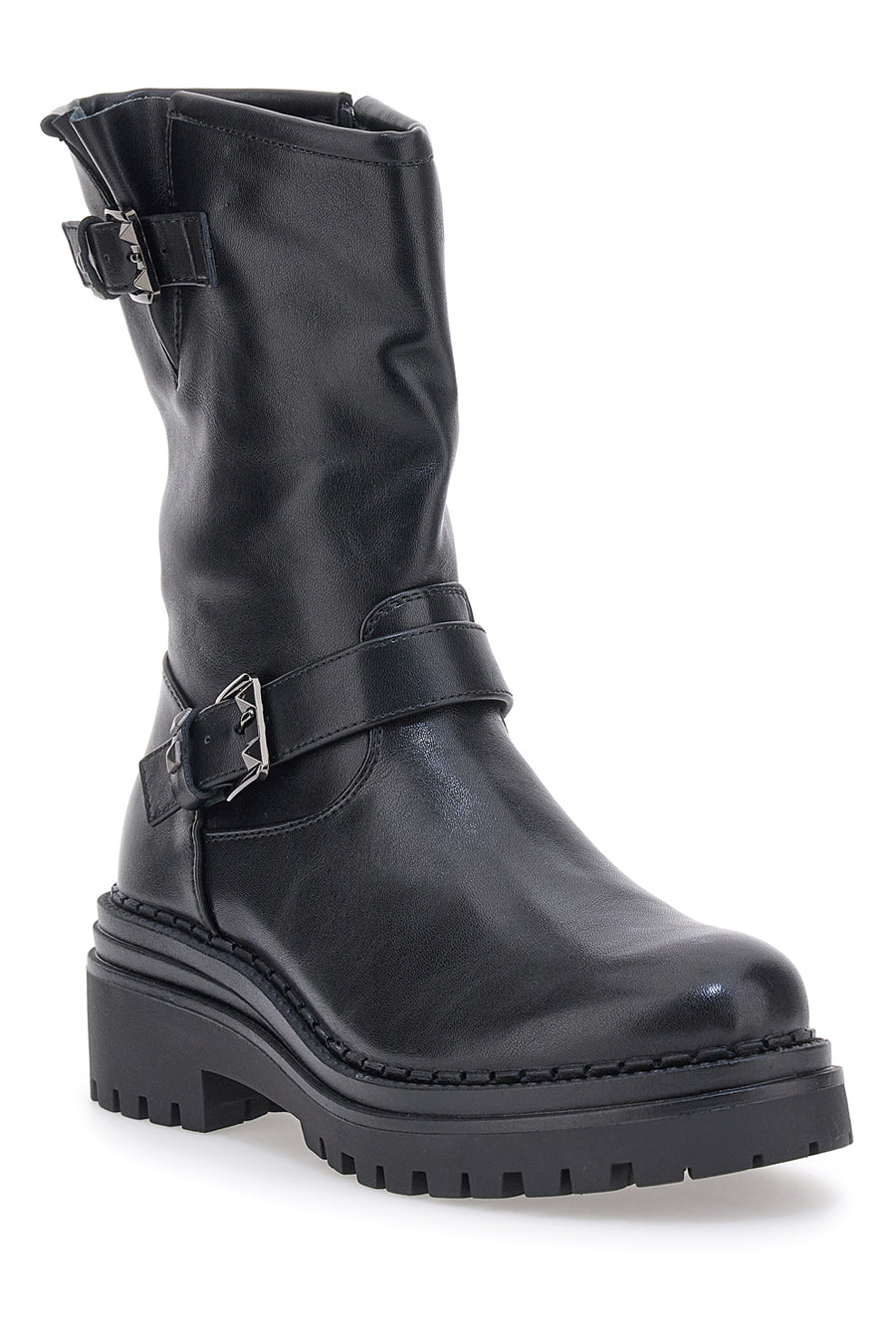 Rock' N Doll Schwarze Biker-Stiefeletten 2607015