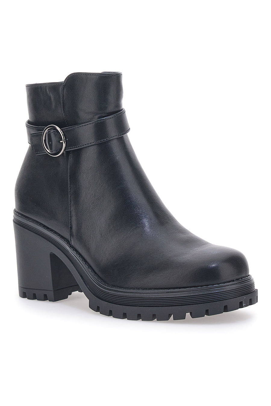 Schwarze Rock'n Doll Stiefeletten 60061