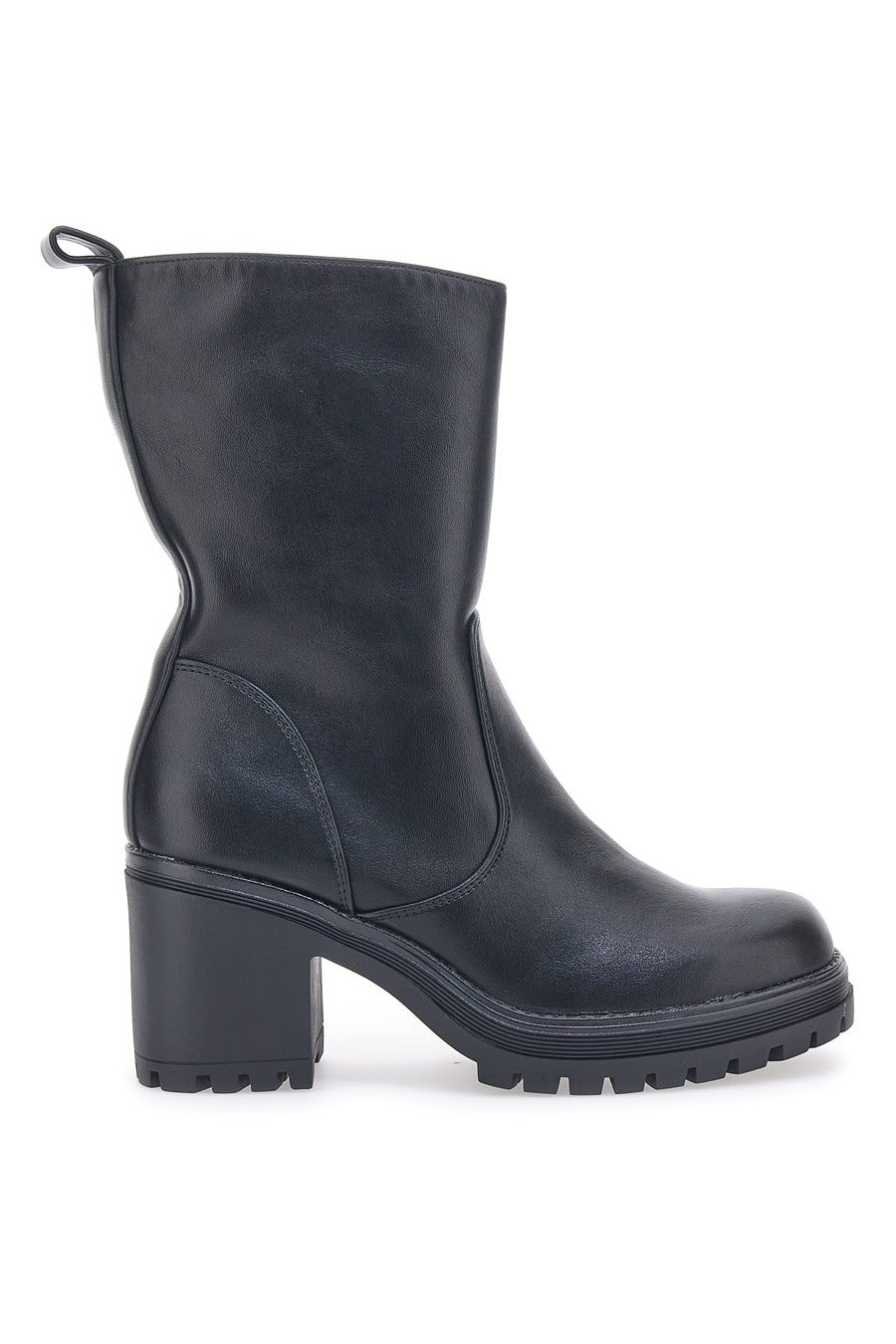 Schwarze Stiefeletten mit Absatz Rock' N Doll 60062