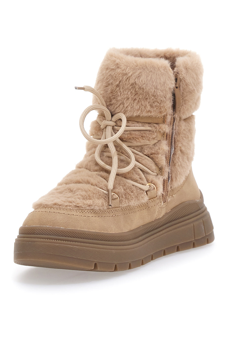 Beige Fell-Stiefeletten von Rifle Lira