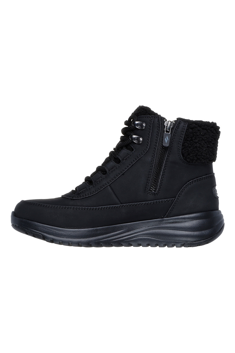 Scarponcino waterproof nero con pelo Skechers On-the-GO Stellar - Alpine Adventure