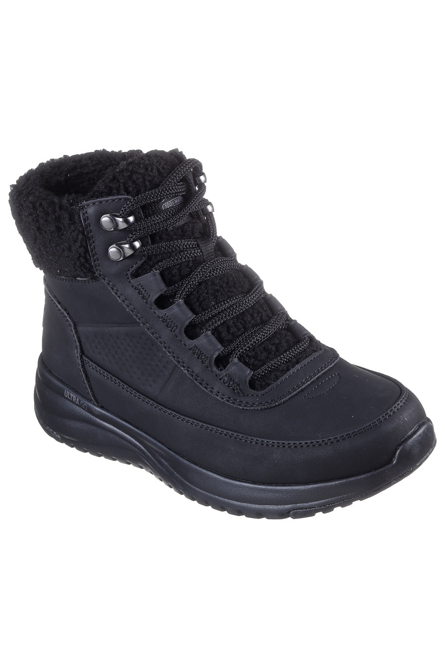 Scarponcino waterproof nero con pelo Skechers On-the-GO Stellar - Alpine Adventure