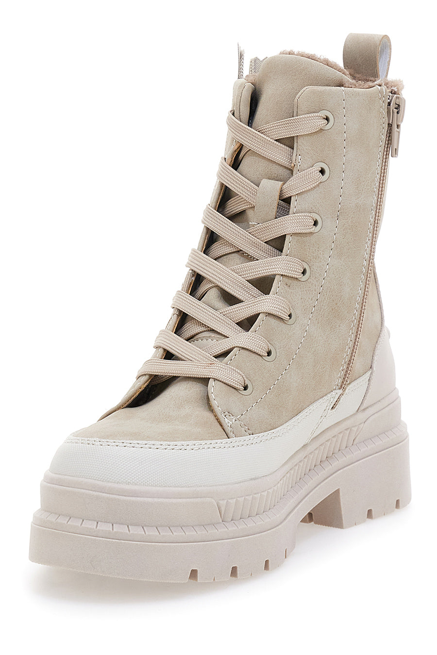 Anfibi beige con platform BAGATT D31AOA506950