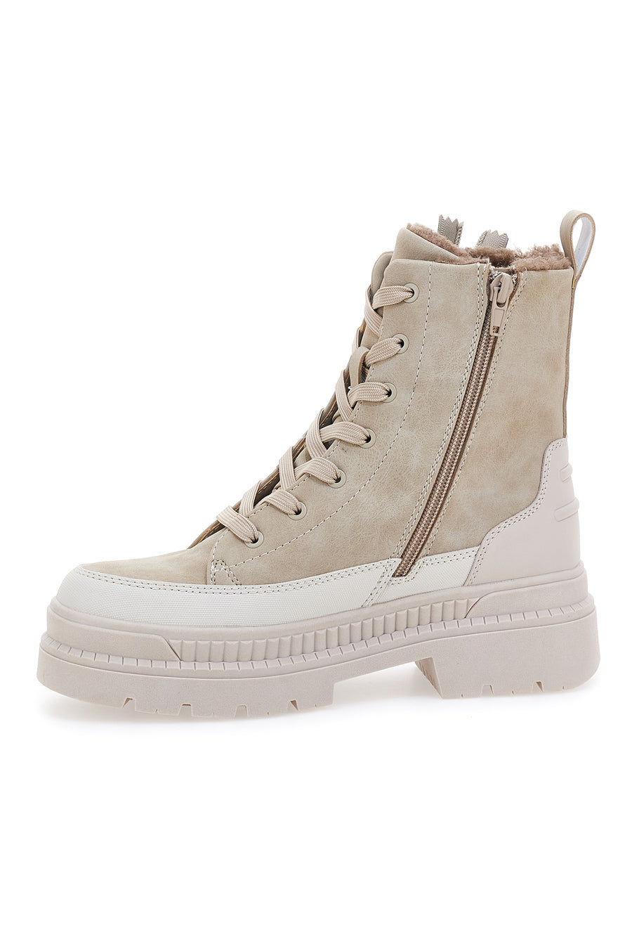 Anfibi beige con platform BAGATT D31AOA506950