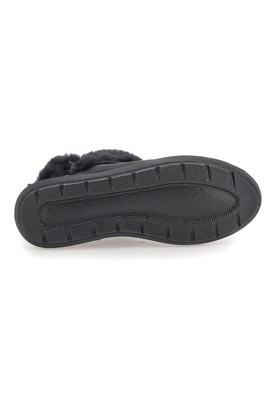 Stivaletto Nero Con Pelo Inblu WG022214