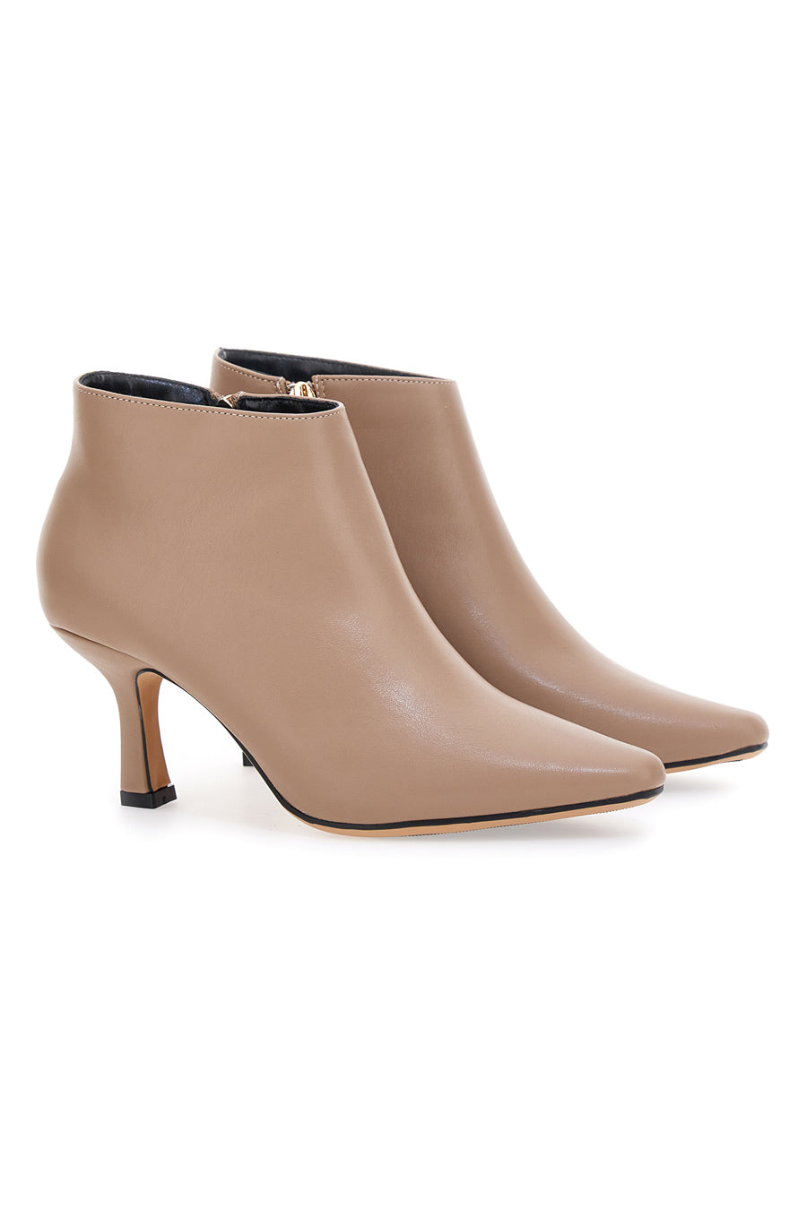 Stivaletti Ankle Nude Con Tacco da Donna Le Havre Paris 1254