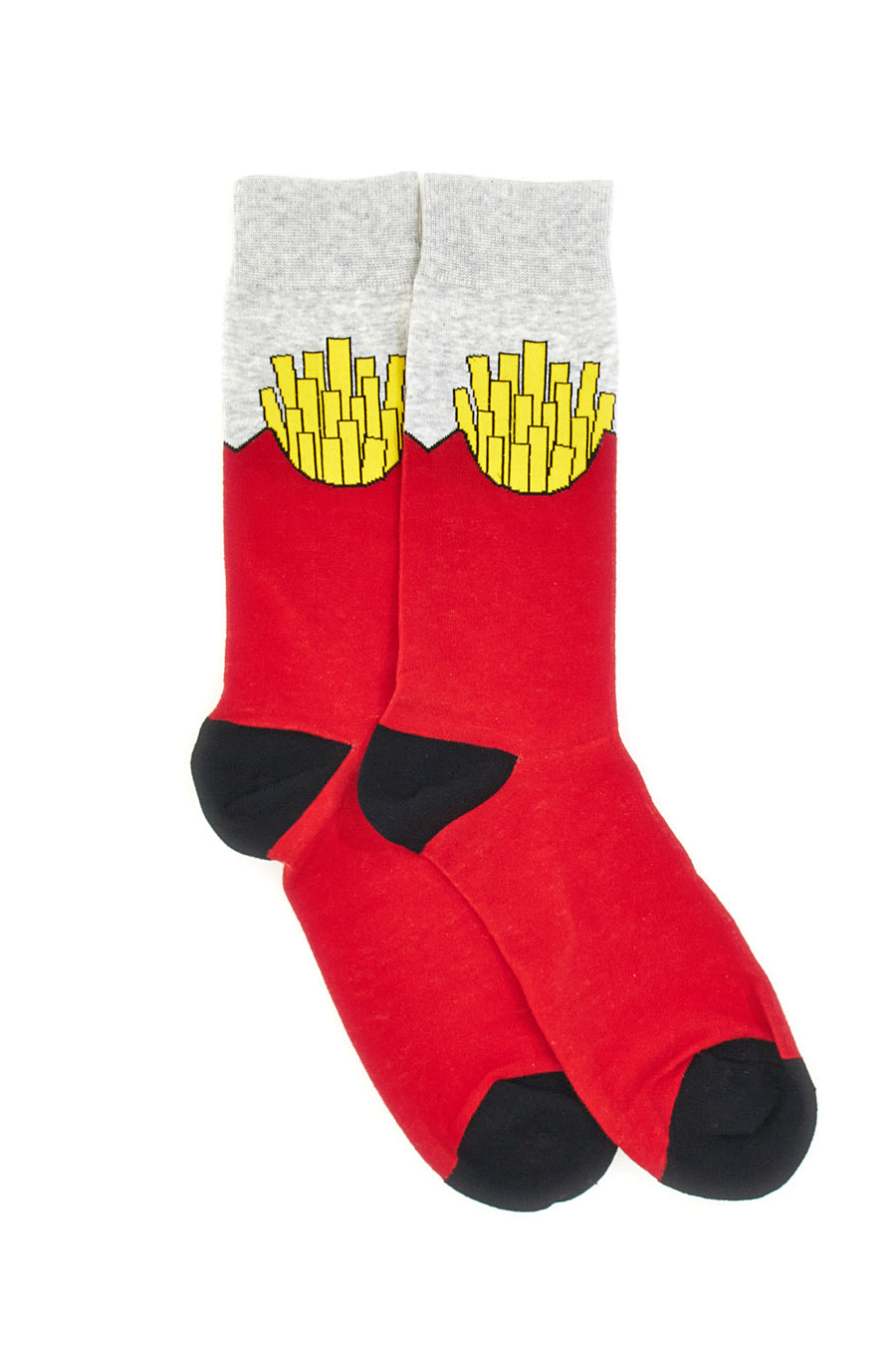 Calzini Mid Calf Patatine Fritte Crazy Socks 009