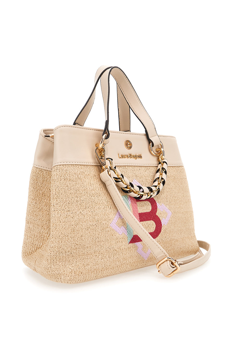 BORSA A MANO BEIGE LAURA BIAGIOTTI CAITH 115-1