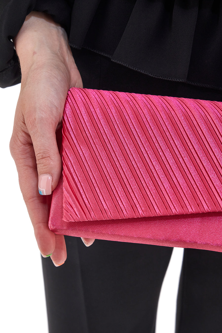 Pochette Fucsia con Tracolla Coveri Collection 0149