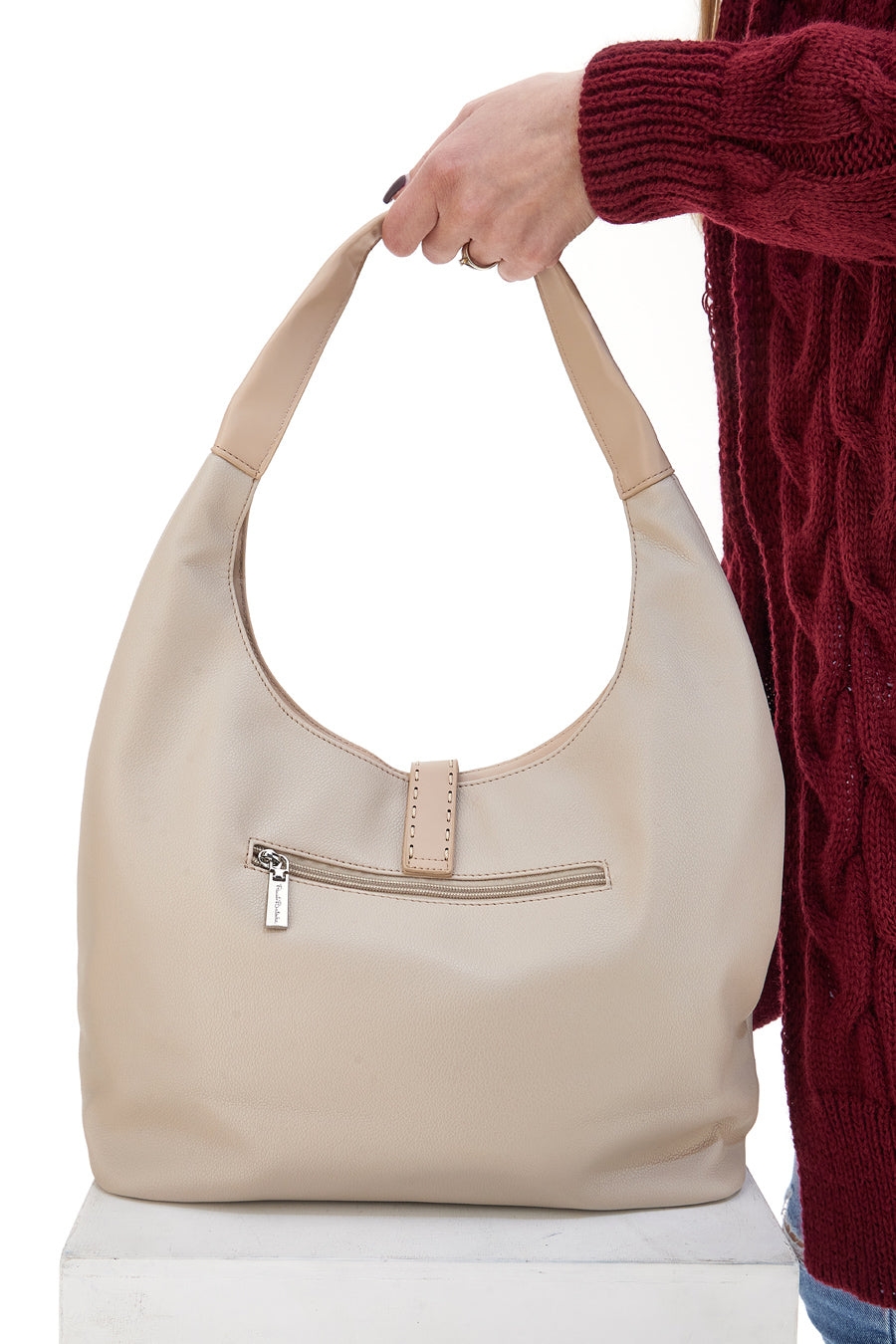 Borsa a Spalla Beige Renato Balestra 61990