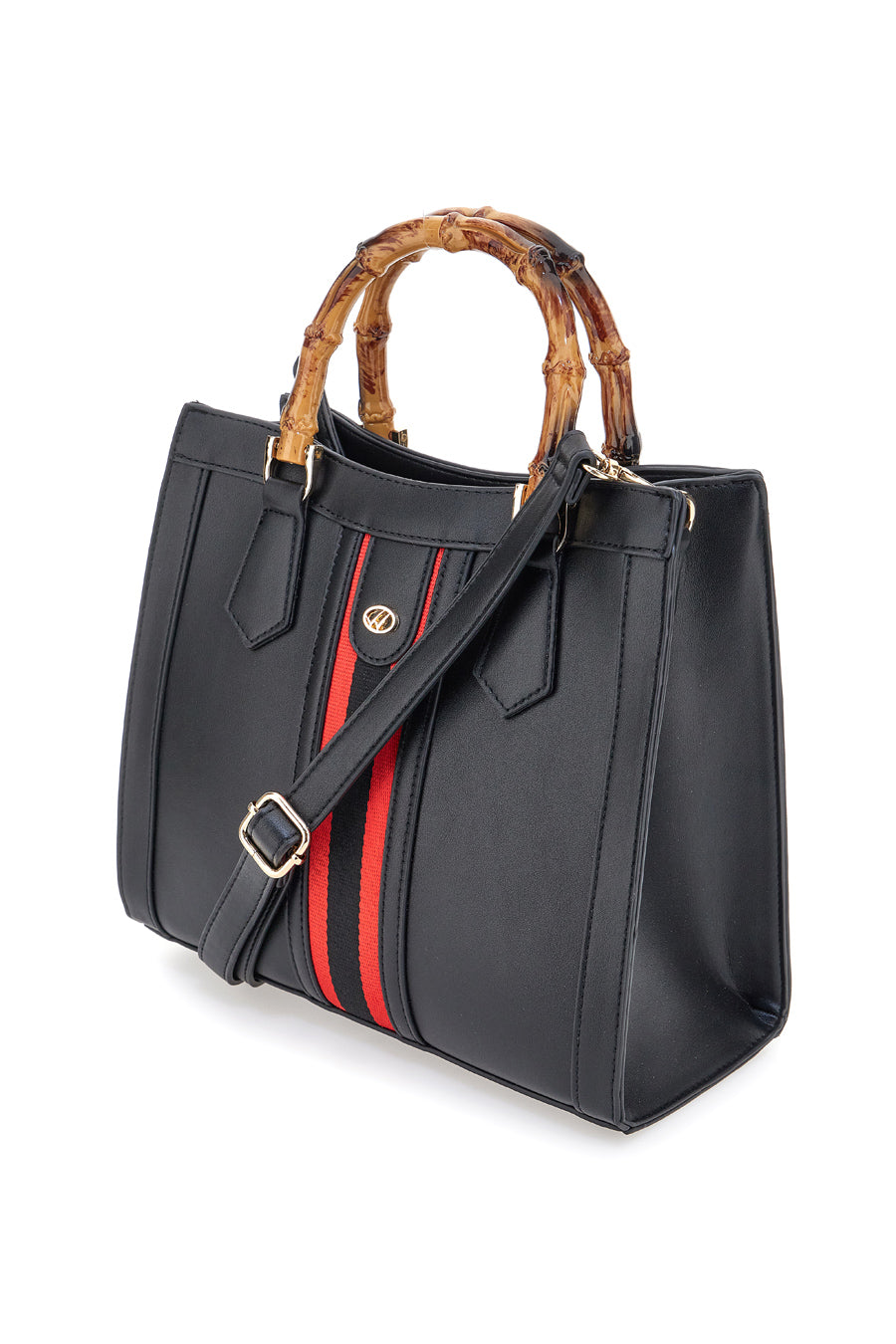 Borsa Nera Con Tracolla DOUBLE CHECK 18247-4