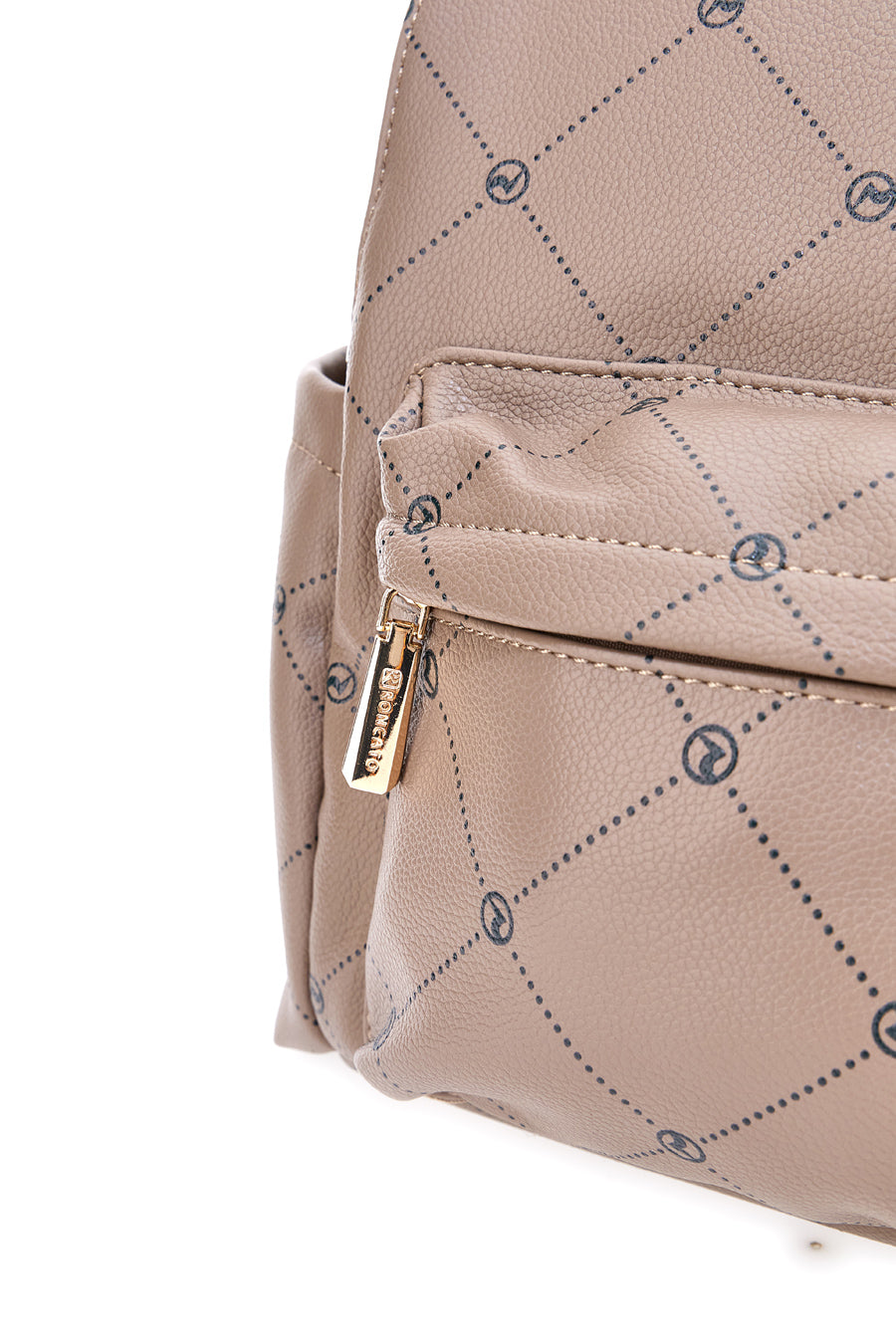 Zainetto Taupe e Verde Con Tasche Laterali RONCATO R5309,634