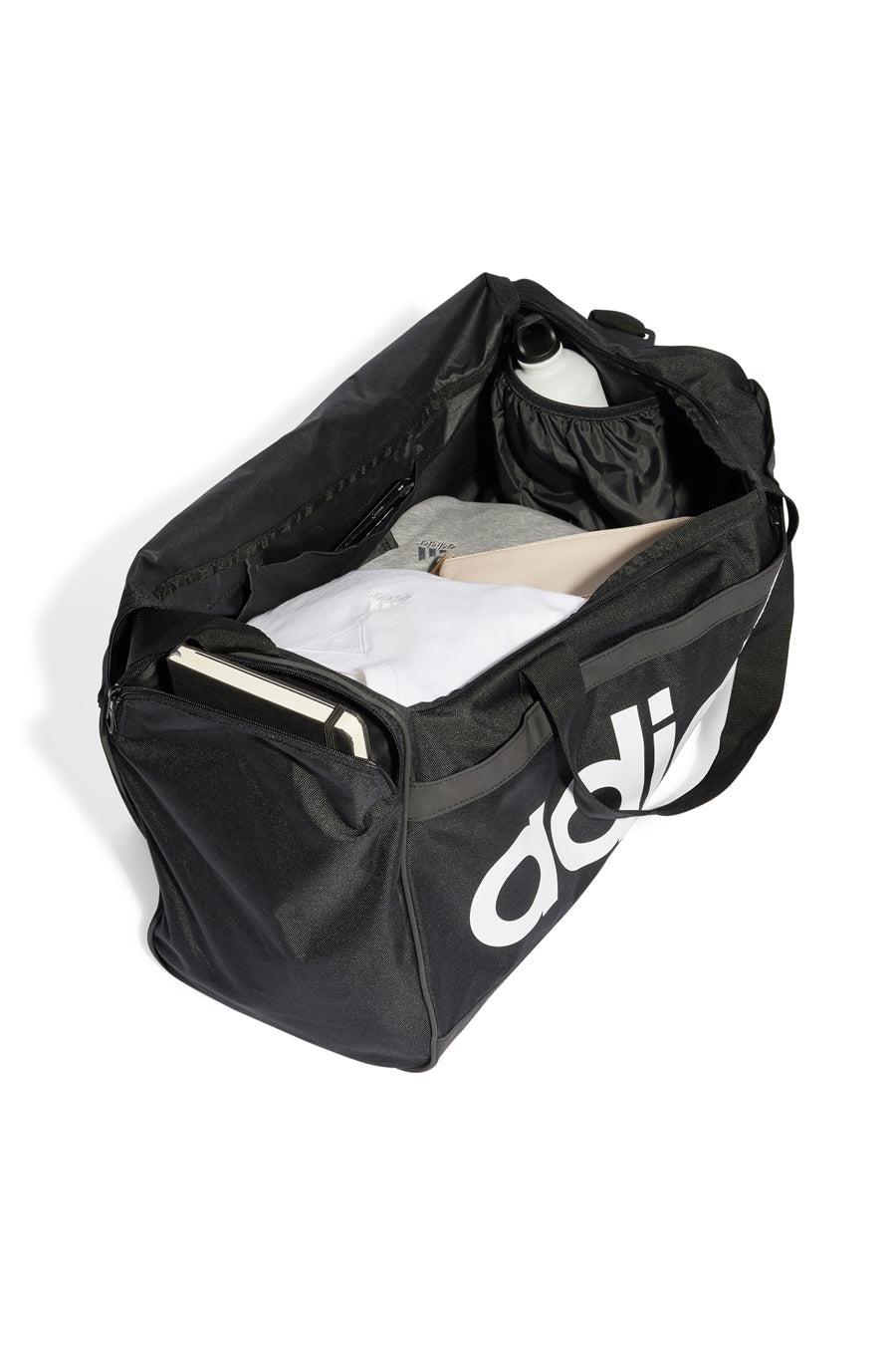 Borsone Sportivo Nero Con Tracolla ADIDAS LINEAR DUFFEL M