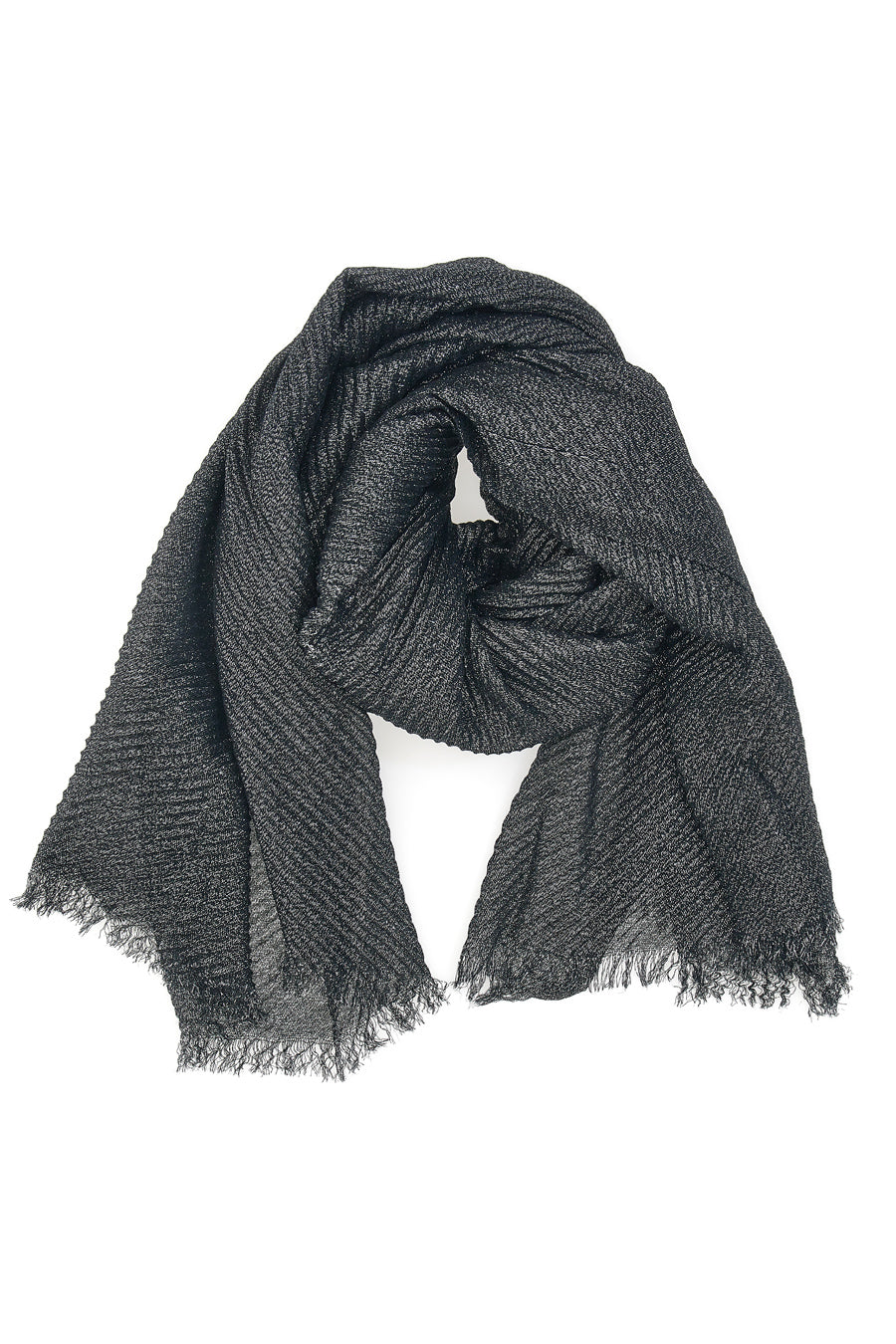 Foulard Nero con Lamé Gian Marco Venturi 1