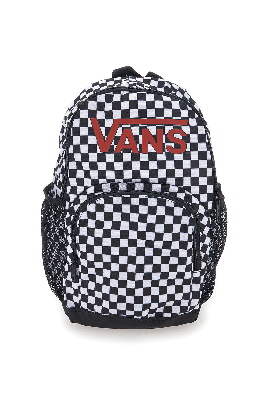 Zaino Bianco e Nero a Scacchi con Due Tasche Vans 24