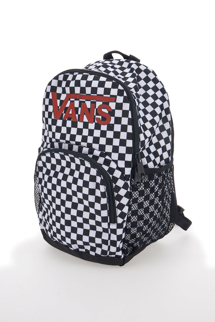 Zaino Bianco e Nero a Scacchi con Due Tasche Vans 24