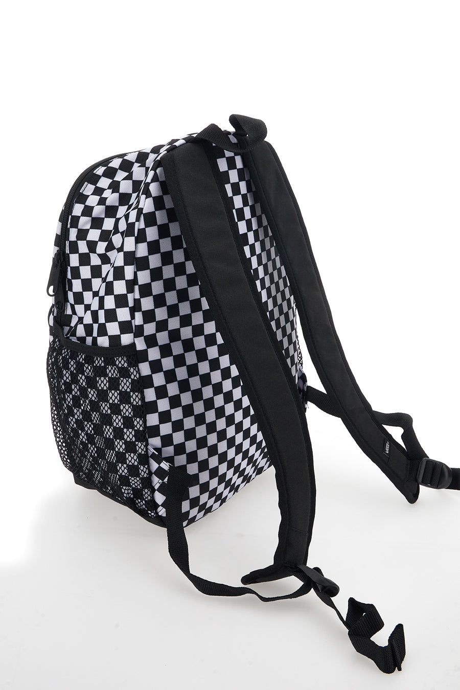 Zaino Bianco e Nero a Scacchi con Due Tasche Vans 24