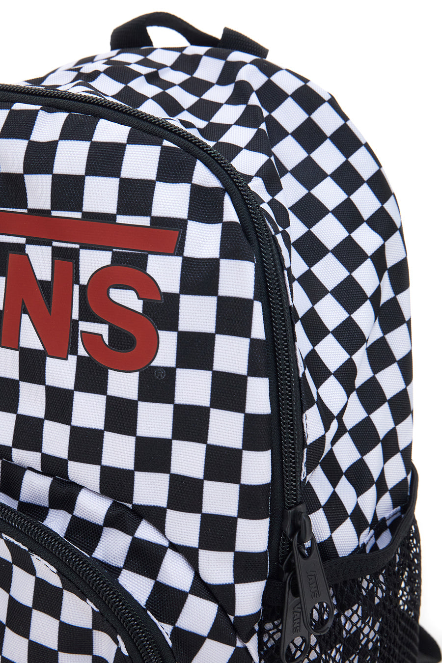 Zaino Bianco e Nero a Scacchi con Due Tasche Vans 24